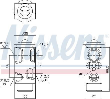 Ava Quality Cooling VL1178 - Izplešanās vārsts, Gaisa kond. sistēma ps1.lv