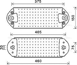 Ava Quality Cooling VL3078 - Eļļas radiators, Motoreļļa ps1.lv