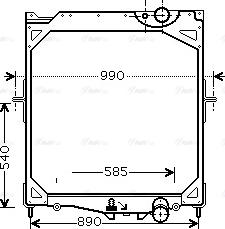 Ava Quality Cooling VL 2041 - Radiators, Motora dzesēšanas sistēma ps1.lv