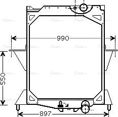 Ava Quality Cooling VL 2042 - Radiators, Motora dzesēšanas sistēma ps1.lv