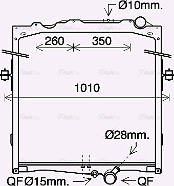 Ava Quality Cooling VL2084 - Radiators, Motora dzesēšanas sistēma ps1.lv