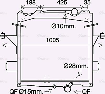 Ava Quality Cooling VL2085 - Radiators, Motora dzesēšanas sistēma ps1.lv