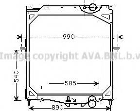 Ava Quality Cooling VLA2041 - Radiators, Motora dzesēšanas sistēma ps1.lv