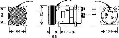 Ava Quality Cooling VLAK026 - Kompresors, Gaisa kond. sistēma ps1.lv