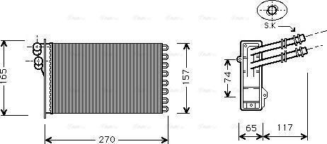 Ava Quality Cooling VN6175 - Siltummainis, Salona apsilde ps1.lv