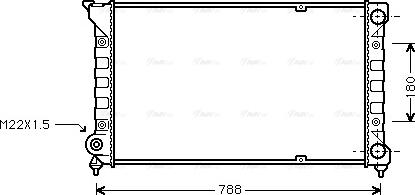 Ava Quality Cooling VN2066 - Radiators, Motora dzesēšanas sistēma ps1.lv