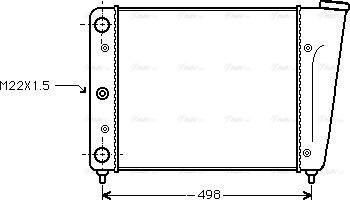 Ava Quality Cooling VN2009 - Radiators, Motora dzesēšanas sistēma ps1.lv