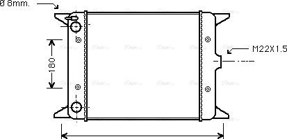 Ava Quality Cooling VN2012 - Radiators, Motora dzesēšanas sistēma ps1.lv