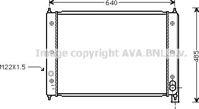 Ava Quality Cooling VN2034 - Radiators, Motora dzesēšanas sistēma ps1.lv