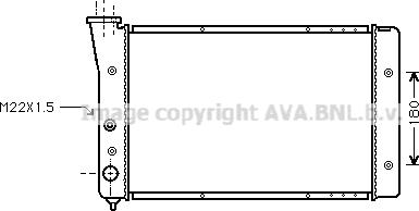 Ava Quality Cooling VN2123 - Radiators, Motora dzesēšanas sistēma ps1.lv