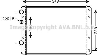 Ava Quality Cooling VN2249 - Radiators, Motora dzesēšanas sistēma ps1.lv