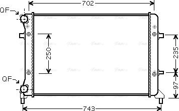 Ava Quality Cooling VN2205 - Radiators, Motora dzesēšanas sistēma ps1.lv