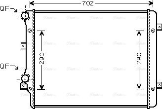 Ava Quality Cooling VN2207 - Radiators, Motora dzesēšanas sistēma ps1.lv