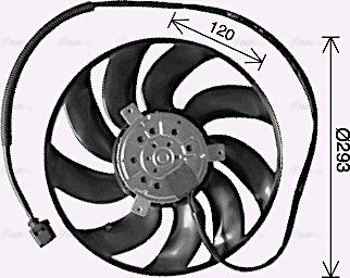 Ava Quality Cooling VN7542 - Ventilators, Motora dzesēšanas sistēma ps1.lv