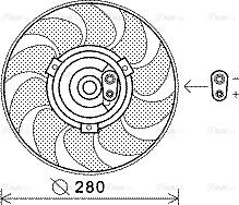 Ava Quality Cooling VN7530 - Ventilators, Motora dzesēšanas sistēma ps1.lv