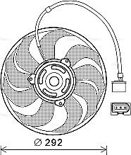 Ava Quality Cooling VN7533 - Ventilators, Motora dzesēšanas sistēma ps1.lv