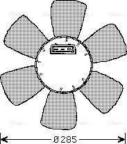 Ava Quality Cooling VN7524 - Ventilators, Motora dzesēšanas sistēma ps1.lv