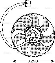 Ava Quality Cooling VN7520 - Ventilators, Motora dzesēšanas sistēma ps1.lv