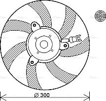 Ava Quality Cooling VN7527 - Ventilators, Motora dzesēšanas sistēma ps1.lv