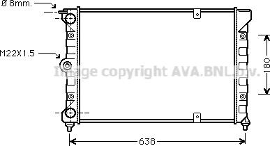 Ava Quality Cooling VNA2018 - Radiators, Motora dzesēšanas sistēma ps1.lv