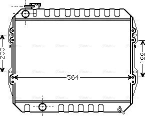 Ava Quality Cooling VNA2088 - Radiators, Motora dzesēšanas sistēma ps1.lv