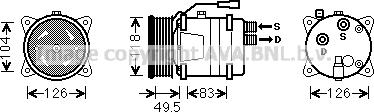 Ava Quality Cooling VNK303 - Kompresors, Gaisa kond. sistēma ps1.lv