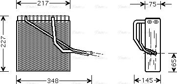 Ava Quality Cooling VNV055 - Iztvaikotājs, Gaisa kondicionēšanas sistēma ps1.lv