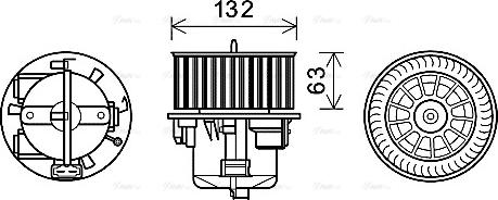 Ava Quality Cooling VO8179 - Salona ventilators ps1.lv