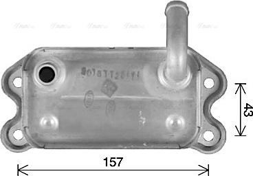 Ava Quality Cooling VO3299 - Eļļas radiators, Motoreļļa ps1.lv