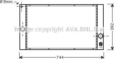 Ava Quality Cooling VO 2141 - Radiators, Motora dzesēšanas sistēma ps1.lv