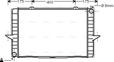 Ava Quality Cooling VO 2148 - Radiators, Motora dzesēšanas sistēma ps1.lv