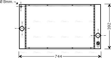 Ava Quality Cooling VOA2141 - Radiators, Motora dzesēšanas sistēma ps1.lv