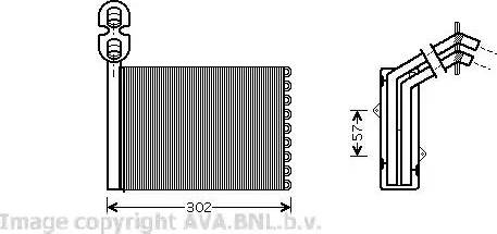 Ava Quality Cooling VW 6201 - Siltummainis, Salona apsilde ps1.lv