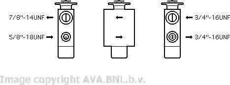 Ava Quality Cooling VW 1101 - Izplešanās vārsts, Gaisa kond. sistēma ps1.lv