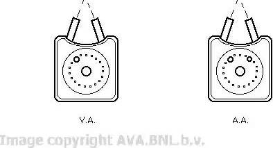 Ava Quality Cooling VW 3147 - Eļļas radiators, Motoreļļa ps1.lv