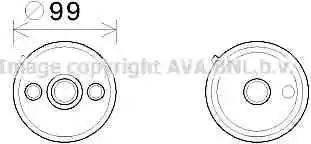 Ava Quality Cooling VW3358 - Eļļas radiators, Automātiskā pārnesumkārba ps1.lv