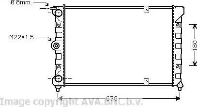 Ava Quality Cooling VW 2018 - Radiators, Motora dzesēšanas sistēma ps1.lv