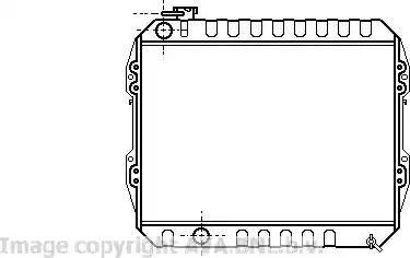 Ava Quality Cooling VW 2088 - Radiators, Motora dzesēšanas sistēma ps1.lv