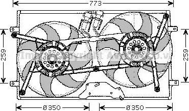 Ava Quality Cooling VW 7505 - Ventilators, Motora dzesēšanas sistēma ps1.lv