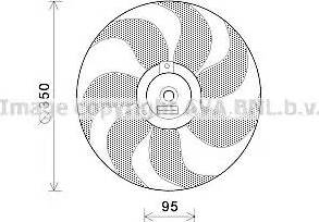 Ava Quality Cooling VW 7511 - Ventilators, Motora dzesēšanas sistēma ps1.lv