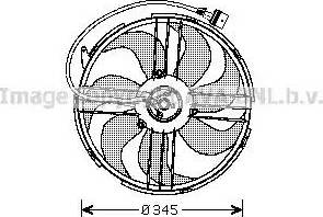 Ava Quality Cooling VW 7512 - Ventilators, Motora dzesēšanas sistēma ps1.lv