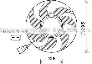 Ava Quality Cooling VW7536 - Ventilators, Motora dzesēšanas sistēma ps1.lv