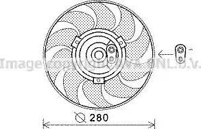 Ava Quality Cooling VW 7530 - Ventilators, Motora dzesēšanas sistēma ps1.lv