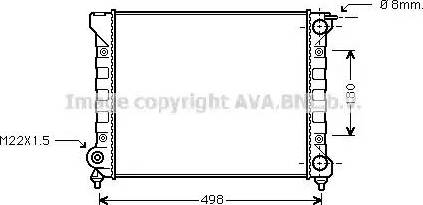 Ava Quality Cooling VWA2047 - Radiators, Motora dzesēšanas sistēma ps1.lv