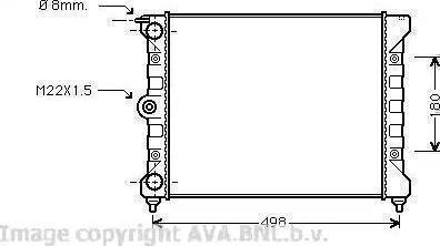 Magneti Marelli 350213201003 - Radiators, Motora dzesēšanas sistēma ps1.lv