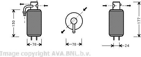 Ava Quality Cooling VW D051 - Sausinātājs, Kondicionieris ps1.lv