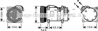 Ava Quality Cooling VW K281 - Kompresors, Gaisa kond. sistēma ps1.lv