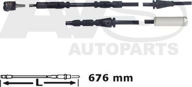 AVS Autoparts 340713 - Indikators, Bremžu uzliku nodilums ps1.lv