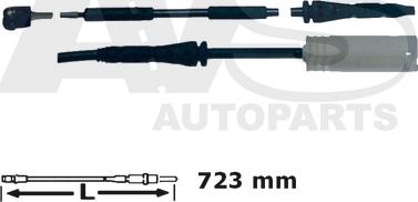 AVS Autoparts 340736 - Indikators, Bremžu uzliku nodilums ps1.lv