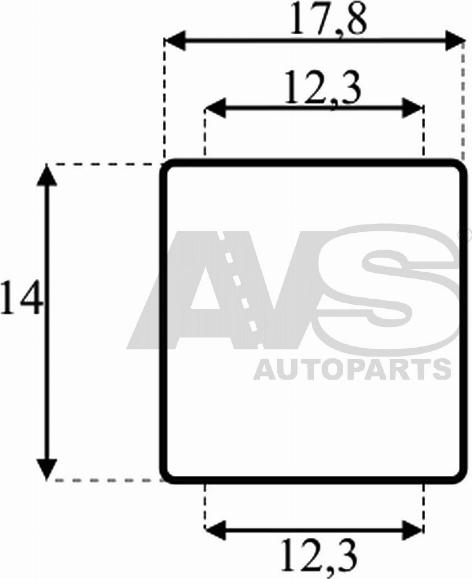 AVS Autoparts G902 - Degvielas filtrs ps1.lv